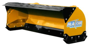 HLA 1500 Snow Pusher with Back Drag for skid steer or tractor