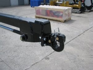 HLA lifting boom hitch end