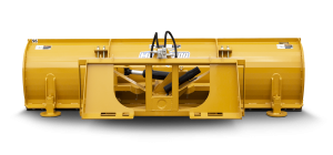 HLA skid steer snow blade 2000 series rear view