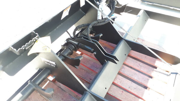 Erskine land plane Landscape Planer showing Scarifying Teeth