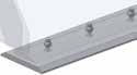 steel cutting edge for skid steer attachment
