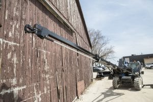 HLA Lifting Boom for Skid Steer 21 ft model extended