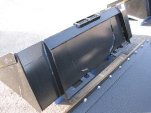 skid steer bucket rear view