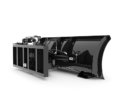 skid steer dozer blade rear view
