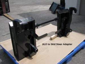 adapter Euro/ALO to skid steer