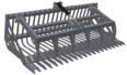 HLA rock bucket grapple
