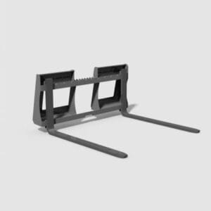 Pallet Forks 1200 lbs x 36" for Mini Bobcat, HLA