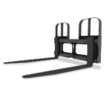 skid steer pallet forks 5500 lb rated