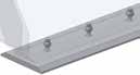 HLA Bolt-on Cutting Edges 3/4 x 6 x 80" 8"C