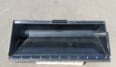 HLA low profile bucket heavy duty 84" with bolt on cutting edge front view