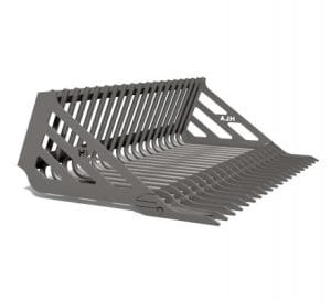 Stone forks for skid steer