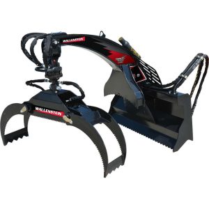 Log Grapple with rotation for skid steer