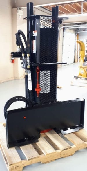 Postmaster 8000 post pounder for skid steer