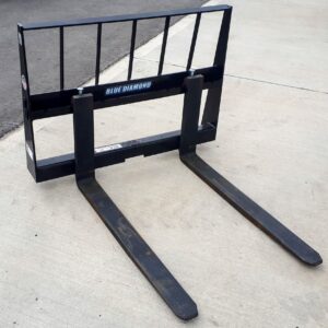 Blue Diamond Skid Steer Pallet Forks