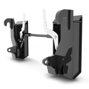 Euro to skid steer adapter, also known as a Global to skid steer adapter