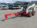 Wallenstein inverted skid steer mounted wood splitter