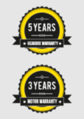 Digga Auger Drive Warranty Stickers