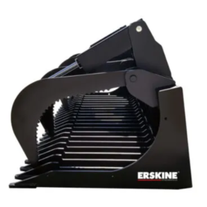 Grapple Rock Bucket for Skid Steer