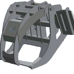 Skid Steer Log Grapple