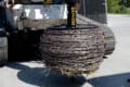 wire winder attachment for auger drive