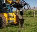 wire winder attachment for auger drive