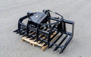 HLA 66" compact brush grapple for skid steer