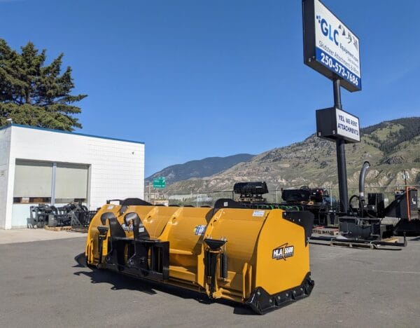 5500 Snow Pusher with Back Drag HLA Wheel Loader Snow Pusher