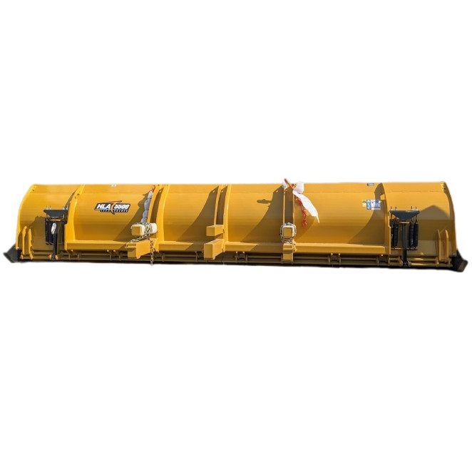 HLA 5500 series snow pusher with bucket mount