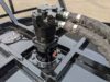 Skid Steer Brush Cutter High Flow Hydraulics showing motor