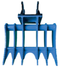 root rake for mini excavator