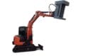 Baumalight-excavator-mount-flail-cutter on Kubota mini excavator
