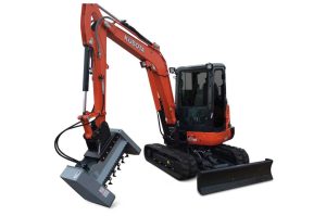 Baumalight-flail-cutter-mounted-on-mini-excavator