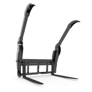 HLA double arm log grapple in open position