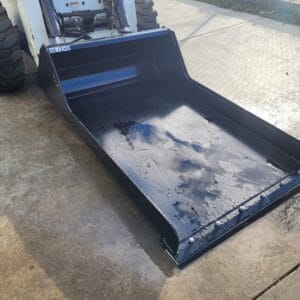 HD SKID STEER CONVEYOR BUCKET 36" WIDE X 72" DEEP