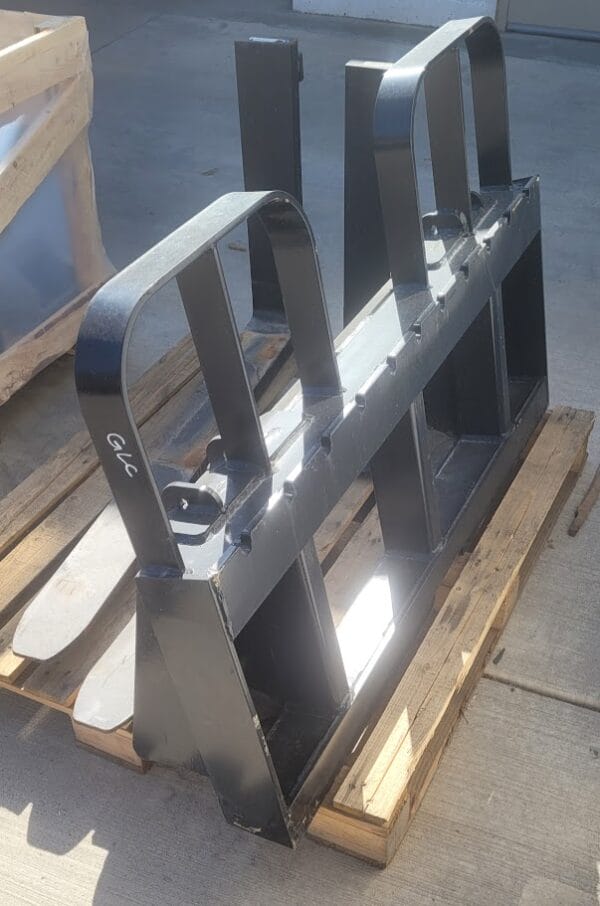 HD 75 Pallet forks, HLA, Skid Steer Mount