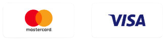 visa and master card logos