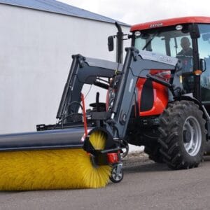 Kovaco 72" Angle Broom for skid steer