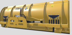 snow blade for wheel loader