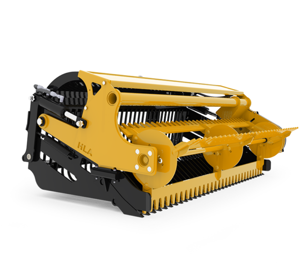 HLA Landscape Stone Picker skid steer stone picker