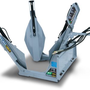 Baumalight Skid Steer Mount 24" Tree Spade 3 blade - Wireless Controls