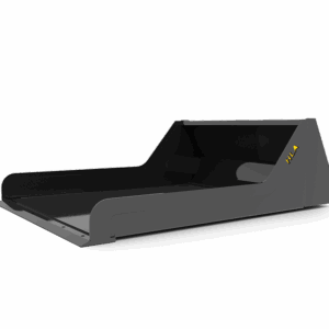 48 inch skid steer conveyor bucket for cleaning under material conveyors