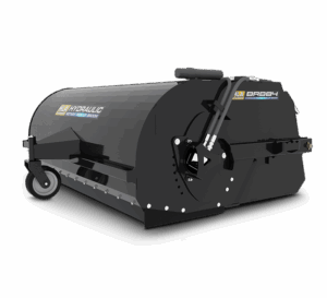 skid steer pick up broom