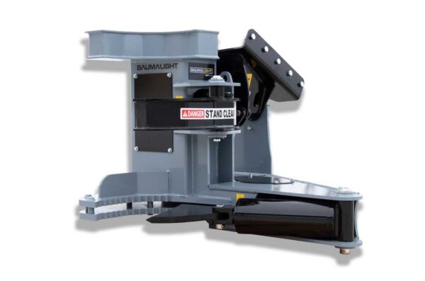 excavator mounted hydraulic tree shear