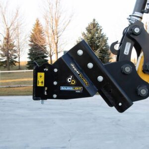 Mini Excavator to Mini Skid Steer adapter. Lugging sold separately.