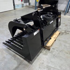 HD Skidsteer Rock Bucket Grapple 84" Made in Canada