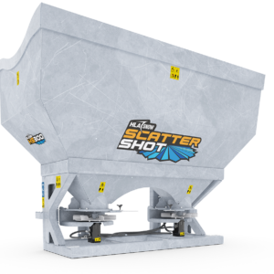 Scattershot HS300 sand spreader for loader